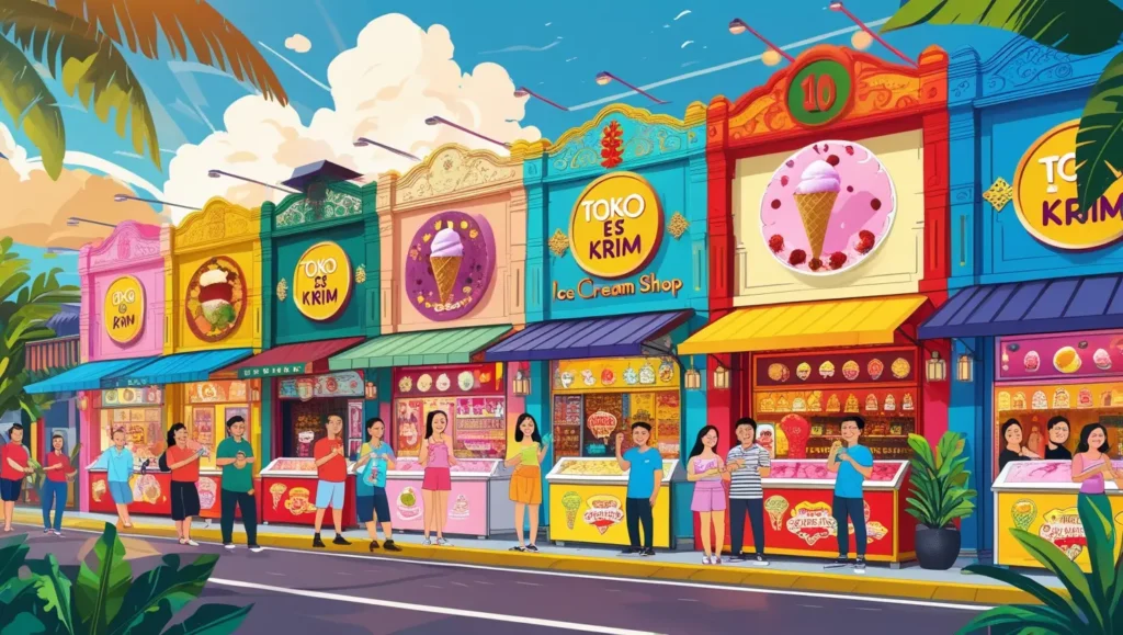 10 Toko Es Krim Legendaris di Jakarta